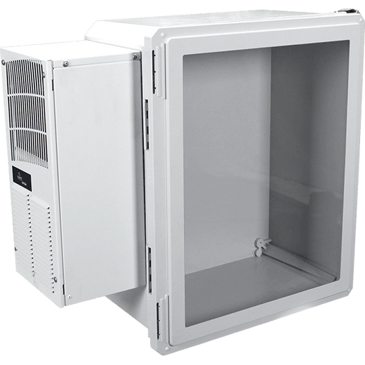 STI EF201610-W2 NEMA 4 Fiberglass Enclosure A/C Heat Outdoor