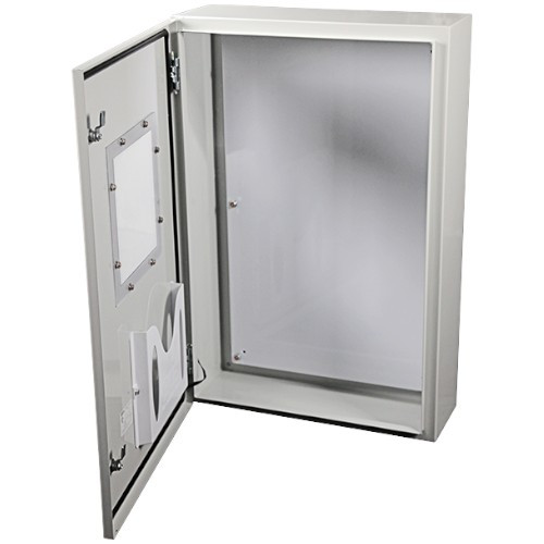 STI EM362408W Metal Protective Cabinet with Window