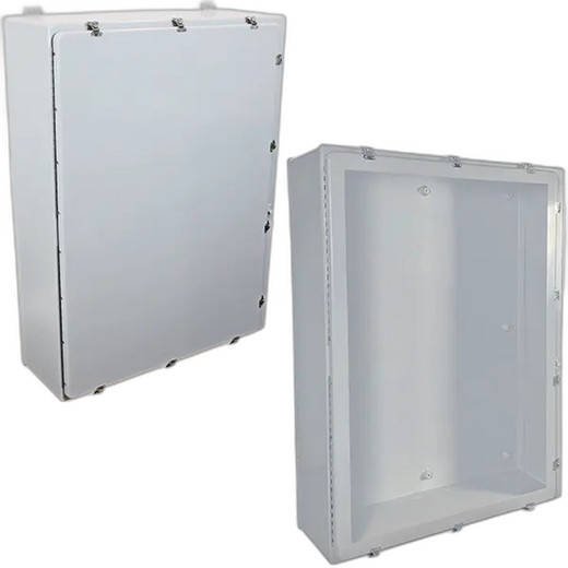 STI EP242410-O3 EnviroArmour® Polycarbonate with NEMA 3R Filter Fan - Opaque