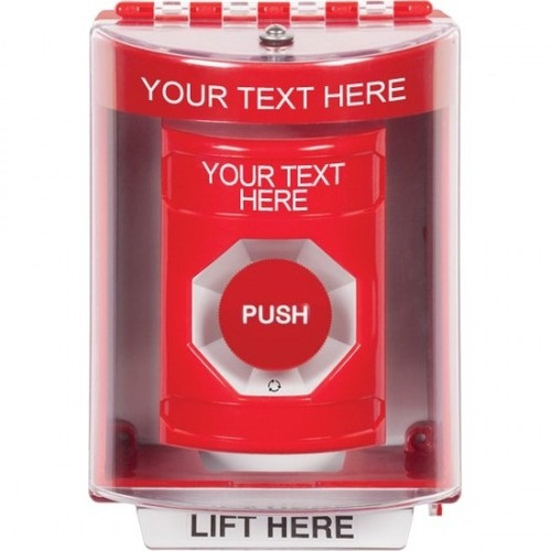 STI Red Notched Replacement Shell for Stopper® Station series - Cus...