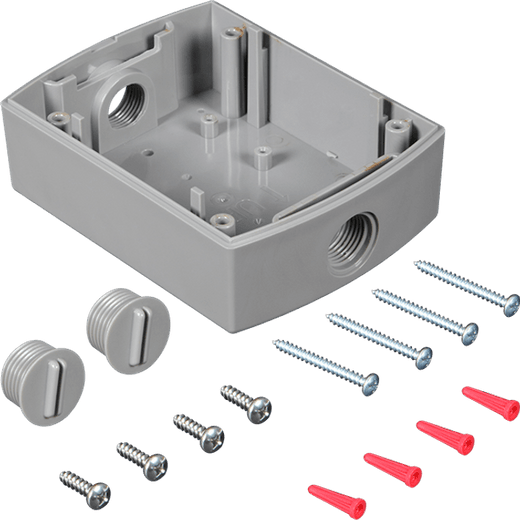 STI KIT-G3C-BB Gray Back Box G3 Series Camera NPT