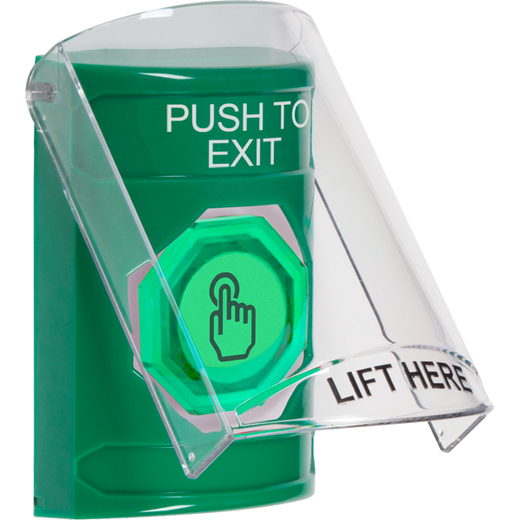 STI Stopper Station Push Button with Shield SS2127PX-EN emergency call station