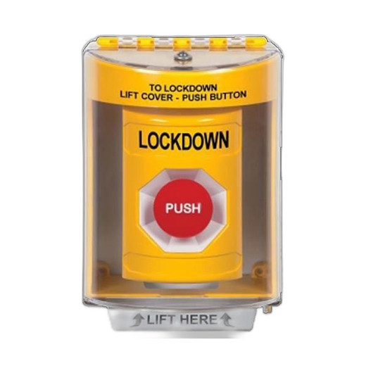 STI SS2448EX-EN Stopper® Station Push Button with Universal Stopper® Cover, Pne...