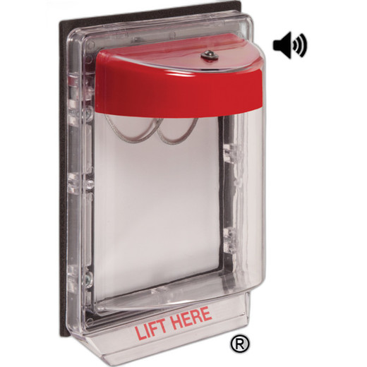 STI STI-1150NR Stopper II® with Horn Flush Mount (Indoor/Outdoor Rated), No Label