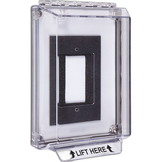 STI Universal Stopper® Low Profile, with Backplate for Flush Device...