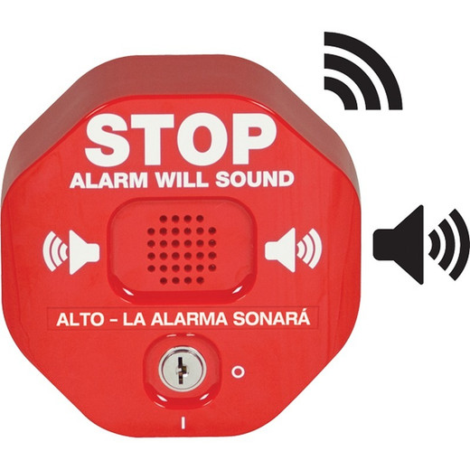 STI STI-6400WIR Wireless Exit Stopper Multifunction Door Alarm
