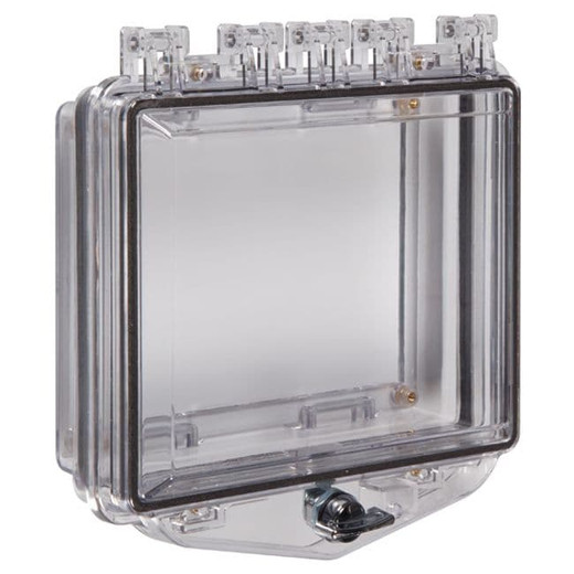 STI STI-7511C Polycarbonate Enclosure Open Back Flush Mount
