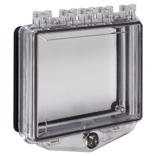 STI STI-7511E Polycarbonate Enclosure Open Back Box Flush Mount