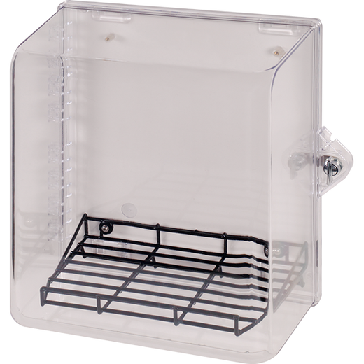 STI MED Protective Cabinet, Polycarbonate with Wire Rack and Thumb ...