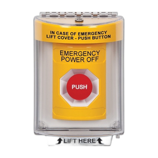 STI STI-7534 Protective Cabinet with Siren/Strobe Alarm, Key Lock