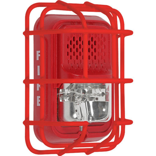 STI STI-9762-R red horn strobe damage stopper L series wall mount security alarm device