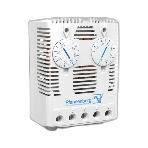 STI STI-TSTAT543F Dual Thermostat Fan Control & Alarm (view 2)