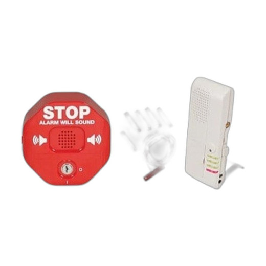 STI Wireless Exit Stopper® Double Door with - STI-V6402WIR4