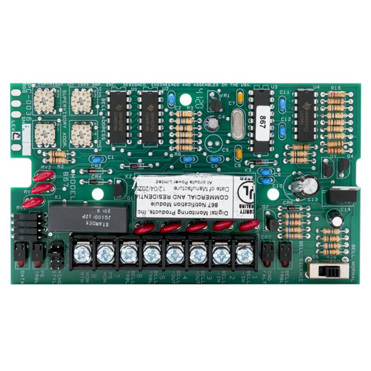 DMP 867 LX-Bus Addressable Notification Module