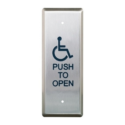 Camden Narrow push plate switch vertical mounting - CM-25