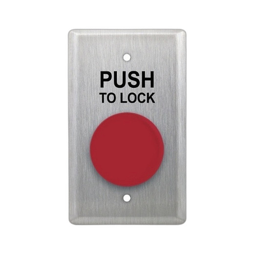 Camden CM-400R/8 1-5/8" Mushroom Push Button