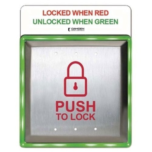 Camden 4-1/2\" Push Plate Switch Icon \& Push to (view 3)