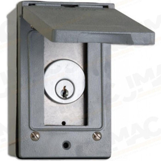 Camden CM-5060 push turn release mechanism close-up detail shot red