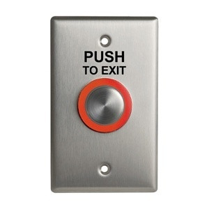 Camden Red Push To Lock Key To Release N/C Maintained - CM-6040