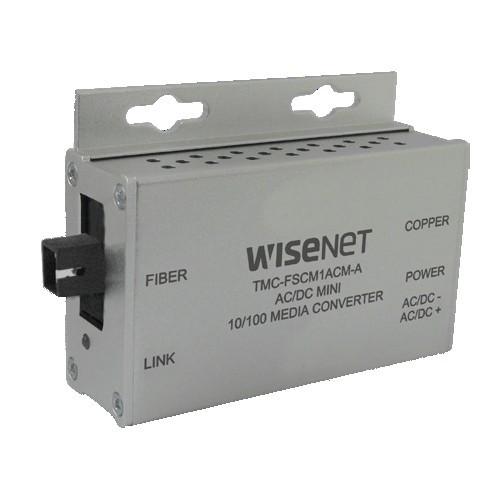 Hanwha TMC-FSTM1ACM-A Mini Optical Media Converter