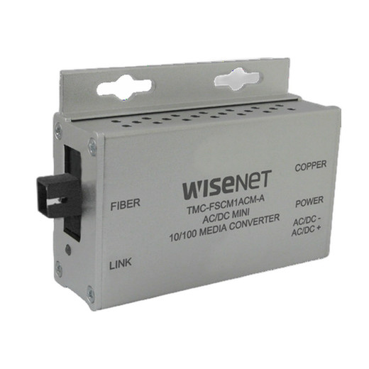 Hanwha TMC-FSTS1ACM-A Mini Optical Media Converter