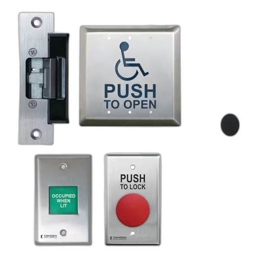 Camden CX-WC17 6\" Wide Column™ Switch with LED Annunciator Restroom System...