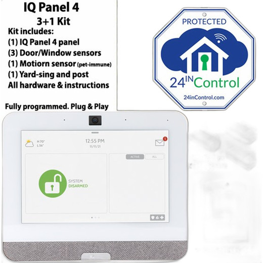 Qolsys IQP4003 IQ Panel 4 Alarm Control Panel