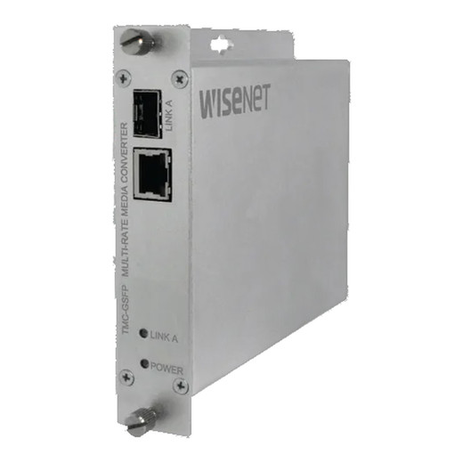 Hanwha TMC-GSFPM Gigabit Fiber Optic Media Converter - image 2