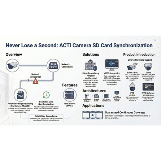 ACTi CTS-COVER-DG65 Network Surveillance Component