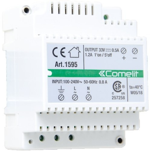 Comelit 1595 33Vdc Power Supply for Ikall Ultra