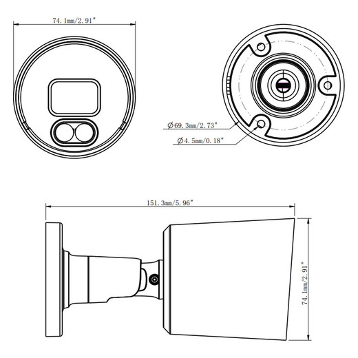 Geovision 84-CB550F3-UA00 IP Camera Cable