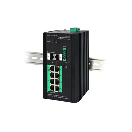Geovision 84-APOE161-401U 16-Port Managed Switch