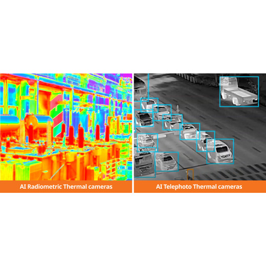 Hanwha TNO-C3062T Wisenet T network thermal compact bullet camera 384 x 288