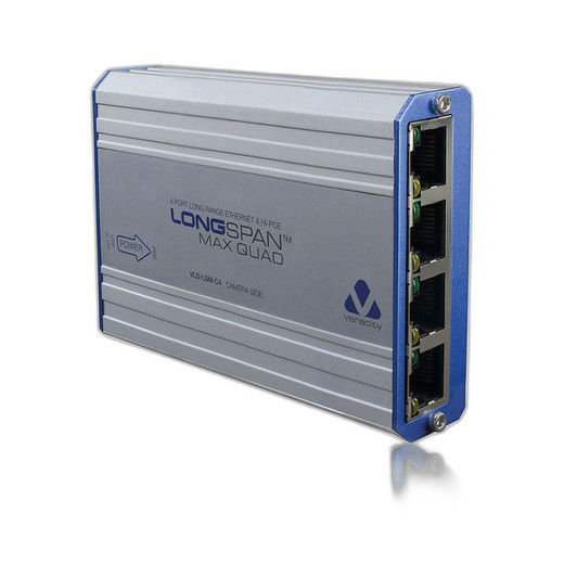 Veracity VLS-IP-B Longspan Base Unit PoE Network