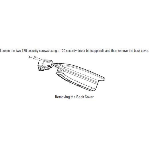 Pelco KF-SCREW NDAA Compliant Klick Fast Screw-on Dock