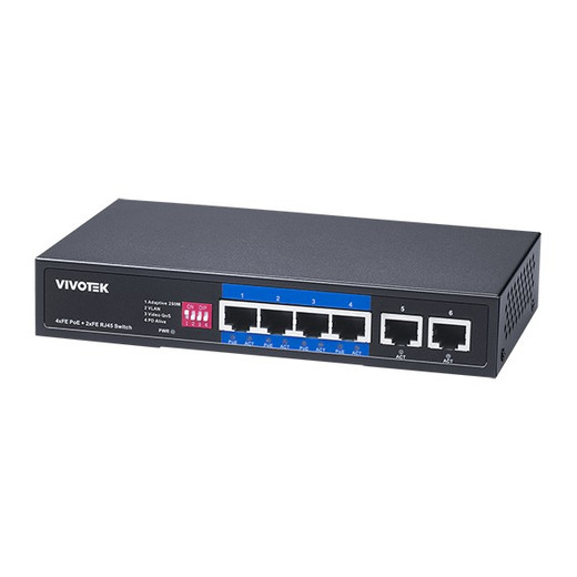 Vivotek AW-FET-060P-060 6 Ports Unmanaged PoE Switch