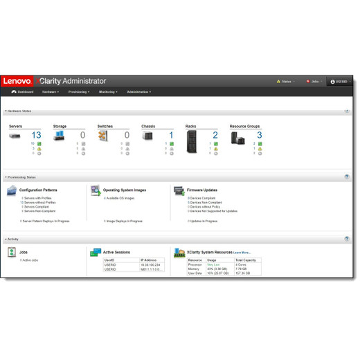 i-PRO ThinkSystem XClarity Controller Standard to - XCC-STD-ADV