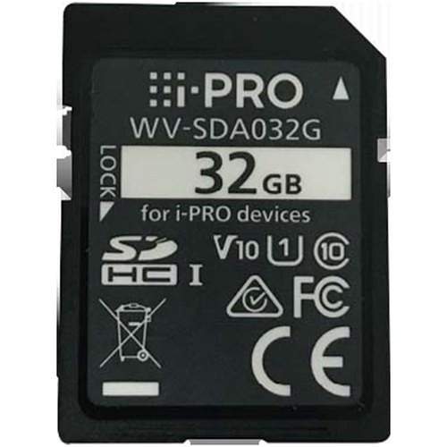 i-PRO WV-SDA032G 32GB SDHC Memory Card