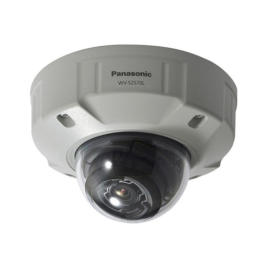 i-PRO 4K Outdoor Vandal Resistant Dome Camera H.265 - WV-S2570L