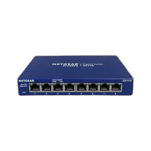 NETGEAR GS108E-400NAS 8-Port Gigabit Switch Managed