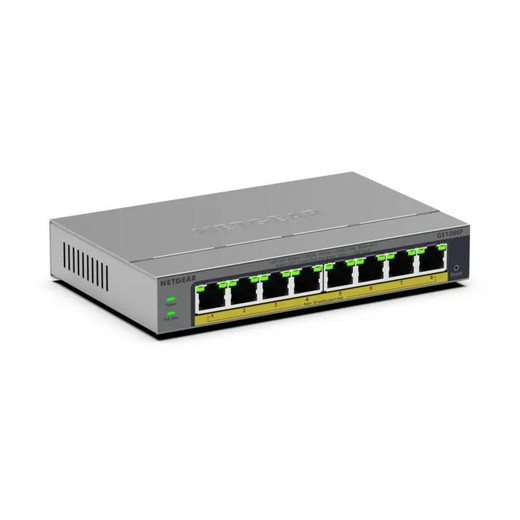 NETGEAR GS108EP-100NAS 8-Port Gigabit PoE+ Switch
