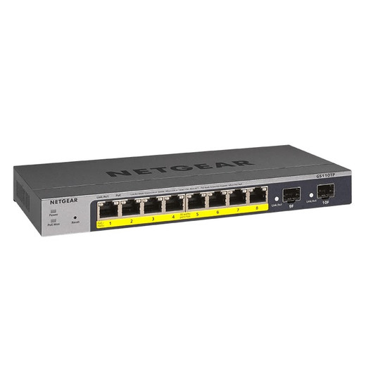 NETGEAR GS110TP-300NAS PoE Network Switch