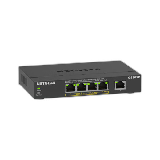 NETGEAR GS305P-300NAS 5PT GE Unmanaged Switch