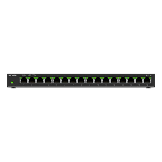NETGEAR GS316-300NAS 16-Port Gigabit Unmanaged Switch (image 2)