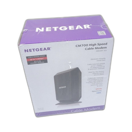NETGEAR CM700-100NAS Gigabit Cable Modem DOCSIS 3.0