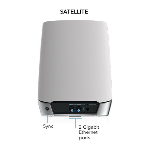 NETGEAR RBK752-100NAS ORBI Mesh WiFi System