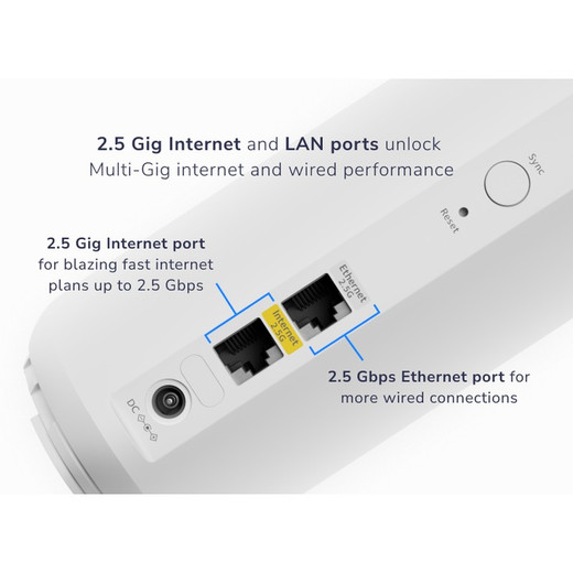 Netgear RBE370-100NAS ORBI3 DB WIFI7 Satellite