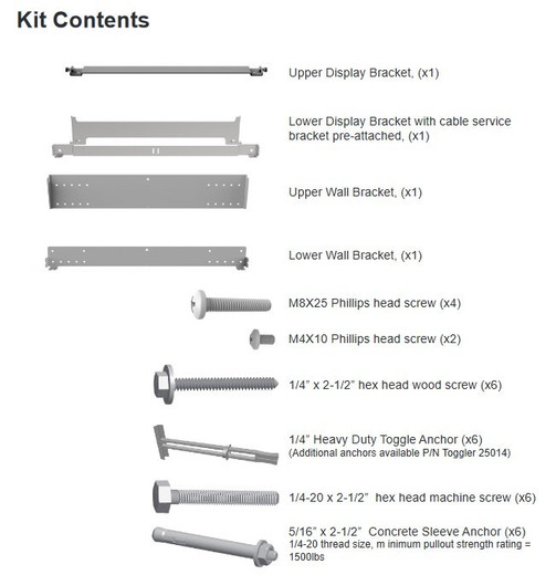 ELO Touch LOW Profile Mounting KIT FOR ET6553L - E282876