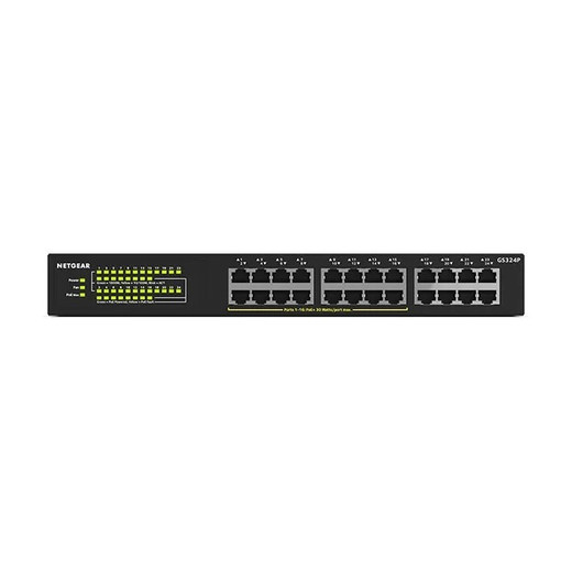 NETGEAR GS324P 24-PORT Gigabit Ethernet - GS324P-100NAS