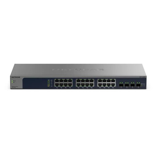 NETGEAR 24PT 10G/MULTI-GIG Easy Smart Swch - XS724EM-200NAS